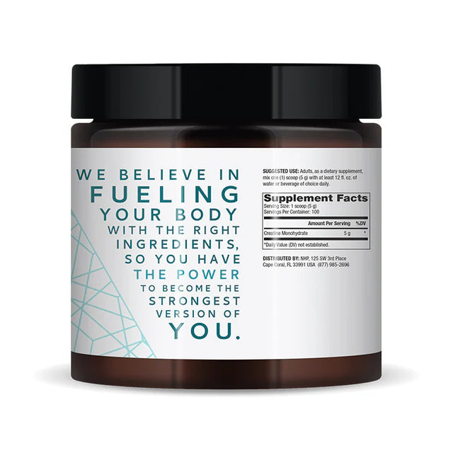 Dr. Mercola Pure Power Creatine Monohydrate Pulver - 100 porsjoner