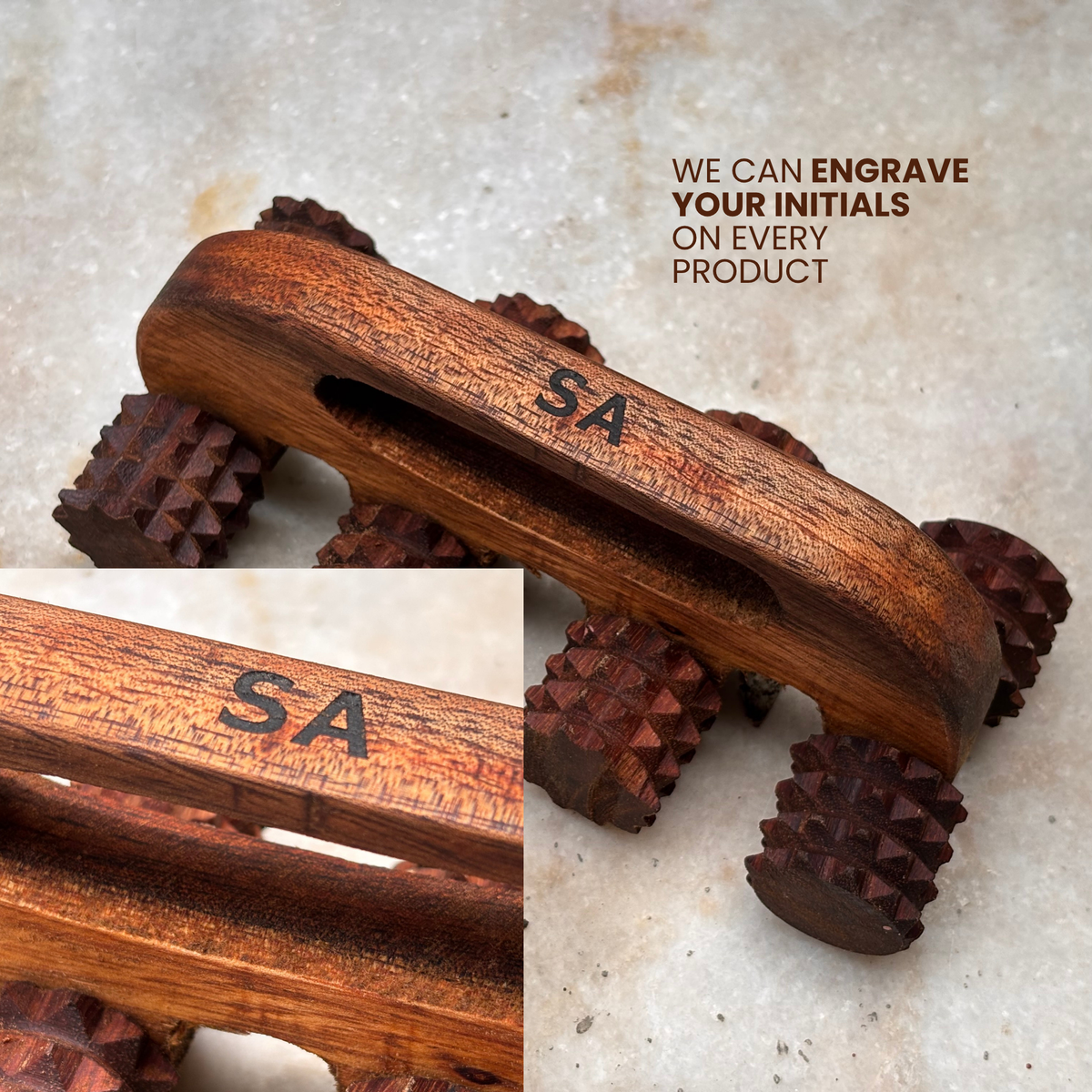 Handheld Wooden Deep Tissue Massager-3