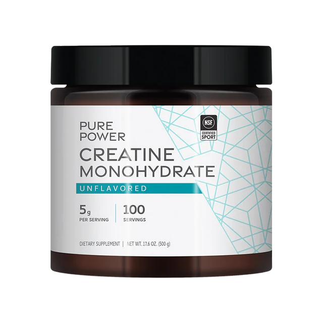Dr. Mercola Pure Power Creatine Monohydrate Pulver - 100 porsjoner