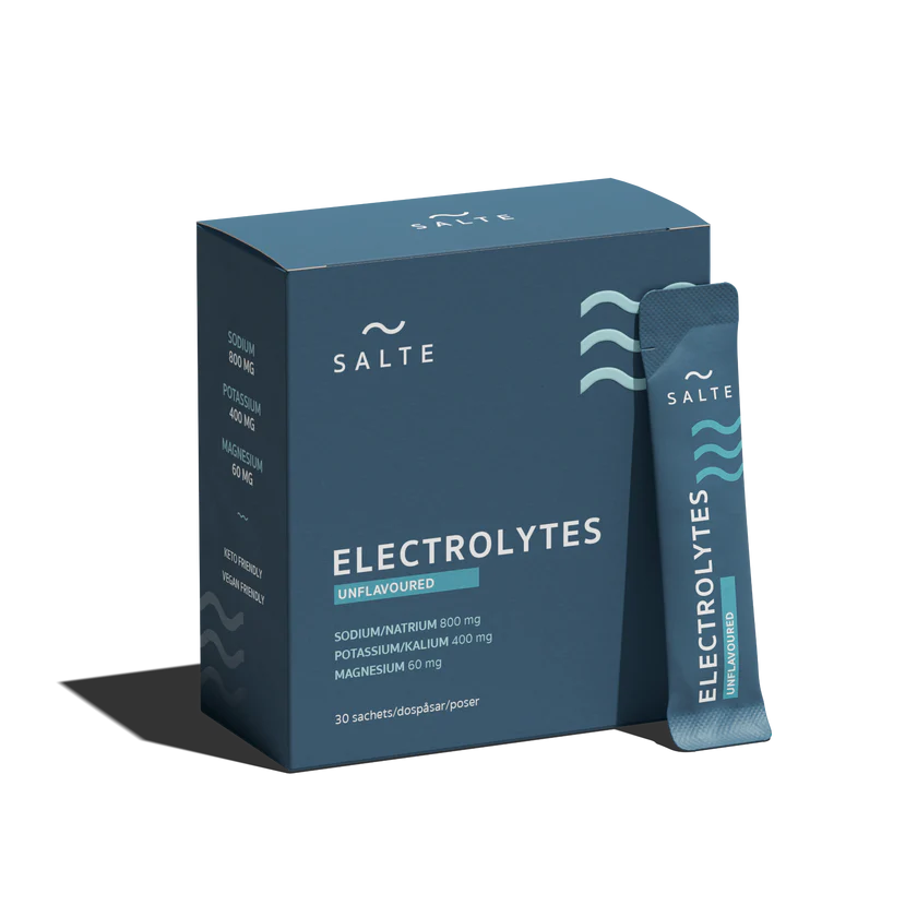 SALTE Elektrolytter Uten smak | 30 poser